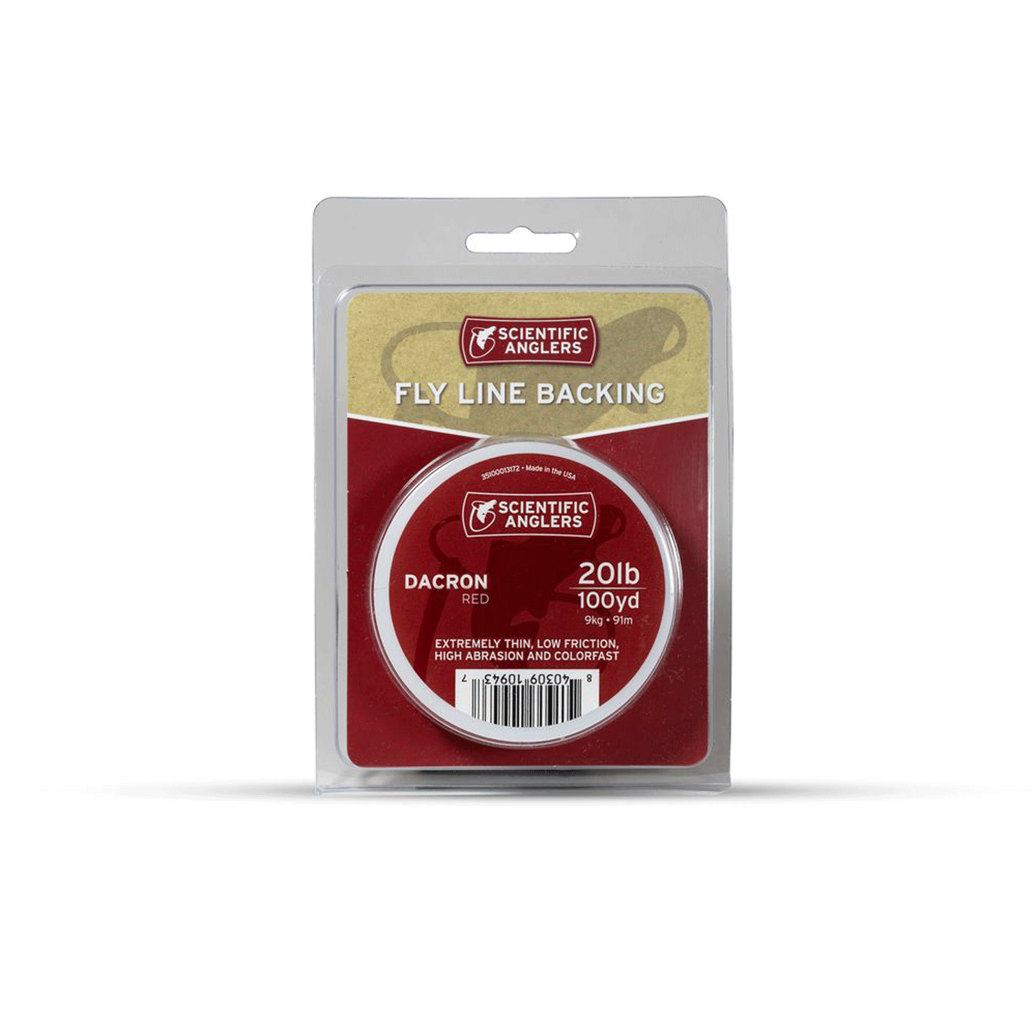 Dacron Backing 20lb - 100yd