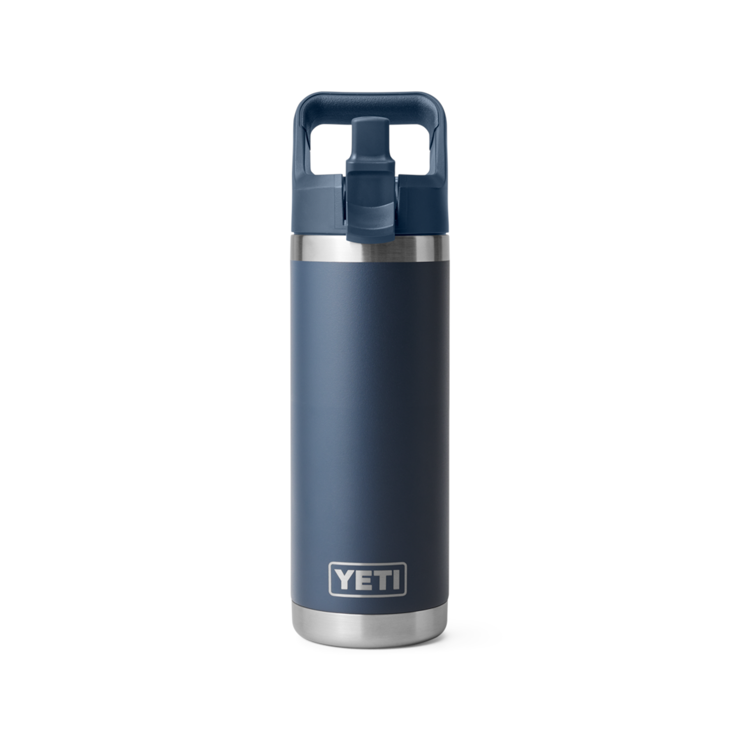 YETI® Rambler 18oz Flasche mit Trinkhalm