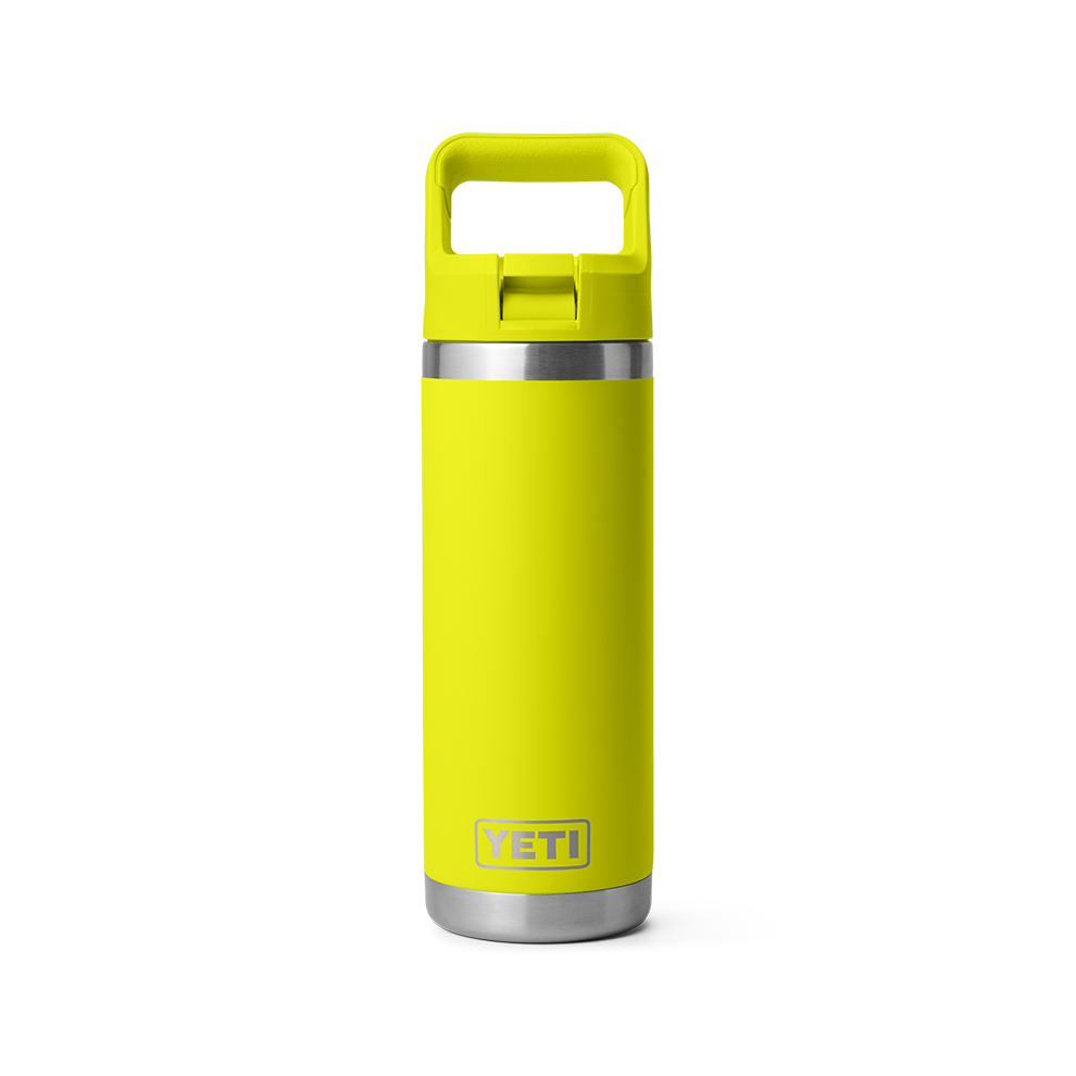 YETI® Rambler 18oz Flasche mit Trinkhalm