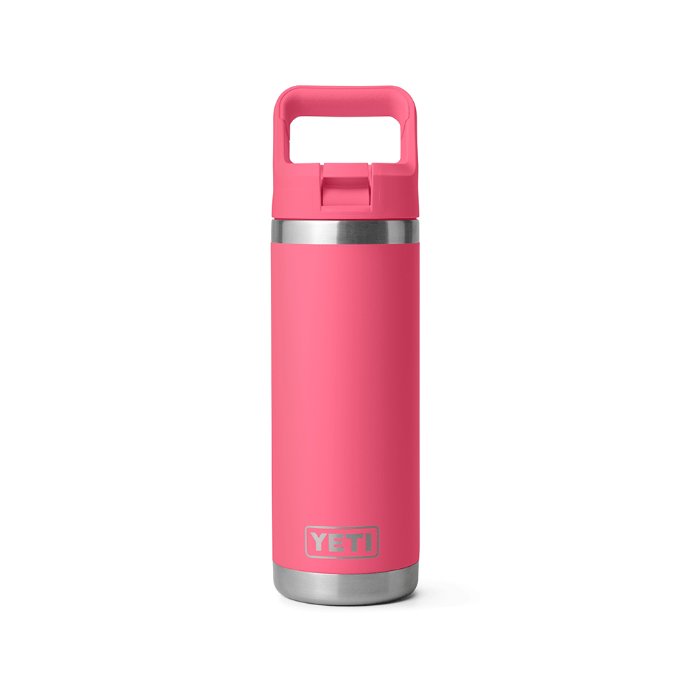 YETI® Rambler 18oz Flasche mit Trinkhalm