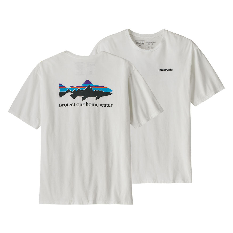 M's Home Water Trout Organic T-Shirt