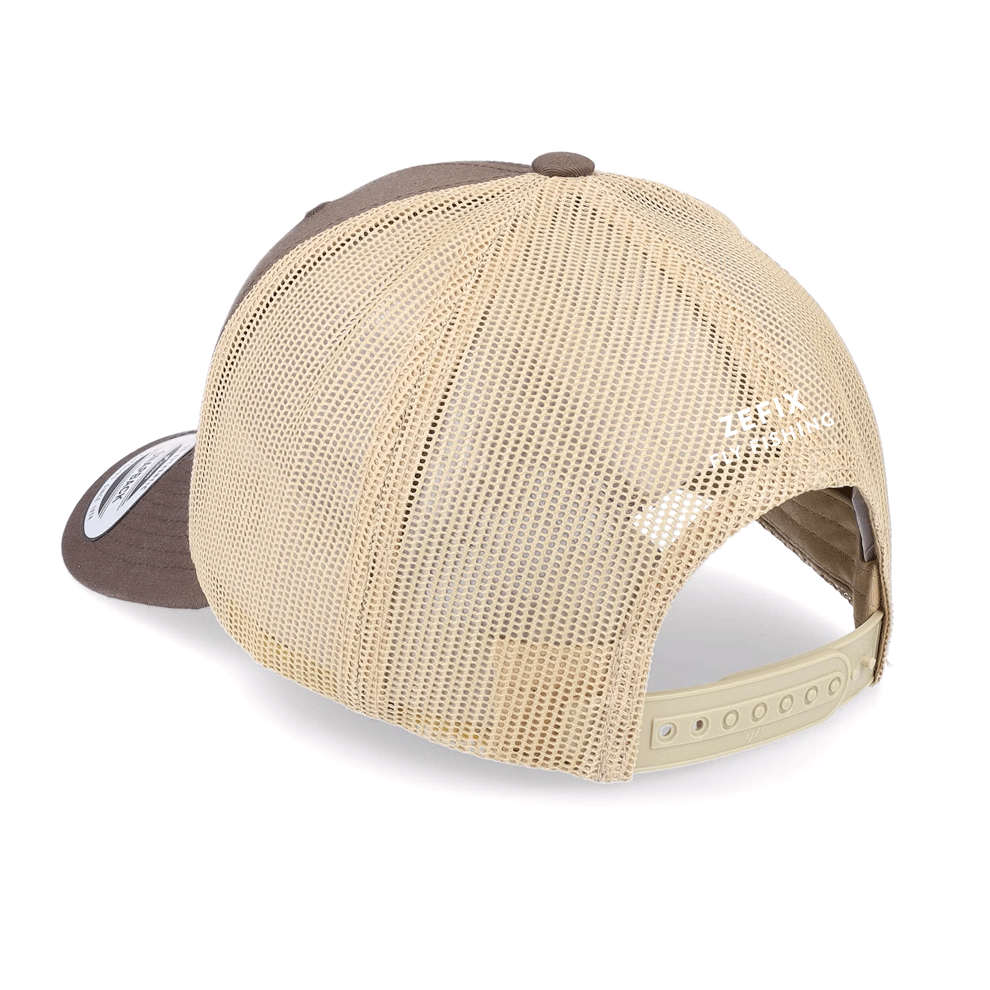 Zefix Trucker Brown-Khaki