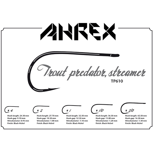 Ahrex Hooks - Zefix Flyfishing