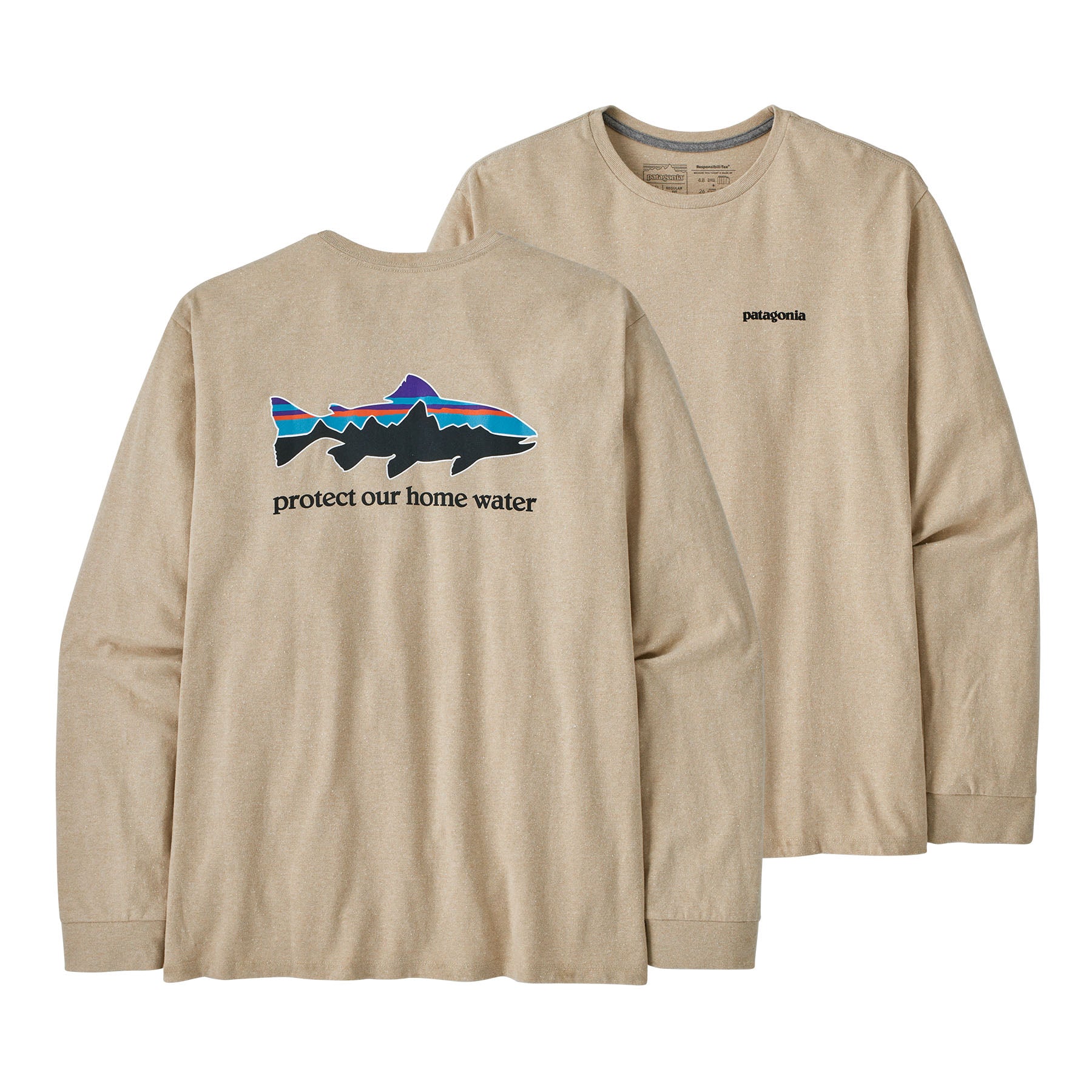M's Long-Sleeved Home Water Trout Responsibili-Tee®